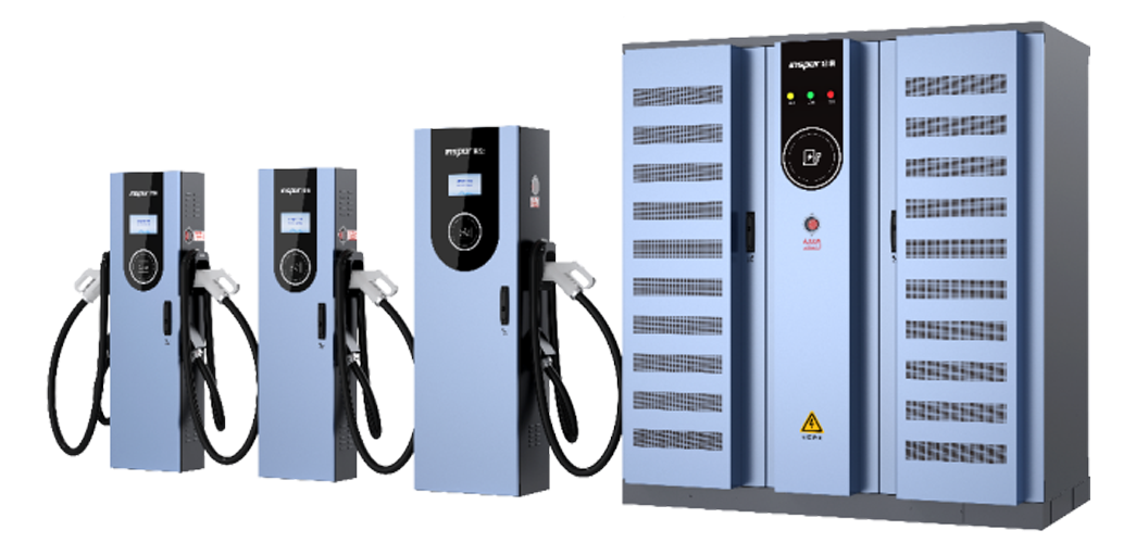 幸运彩500直流集群充电堆360/480kW